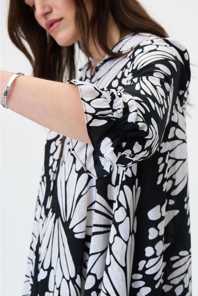 blusa dama joseph ribkoff 231238 black/beige 6 002