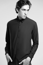CAMISA CABALLERO LOB CCCN1273 NEGRO CH