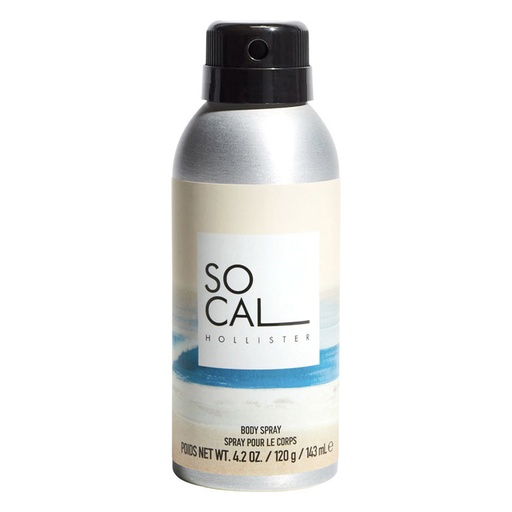 [008549303] BODY SPRAY CABALLERO HOLLISTER SOCAL